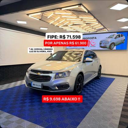 CHEVROLET CRUZE 1.8 LTZ SPORT6 16V FLEX 4P AUTOMÁTICO CHEVROLET CRUZE 1.8 LTZ SPORT6 16V FLEX 4P AUTOMÁTICO